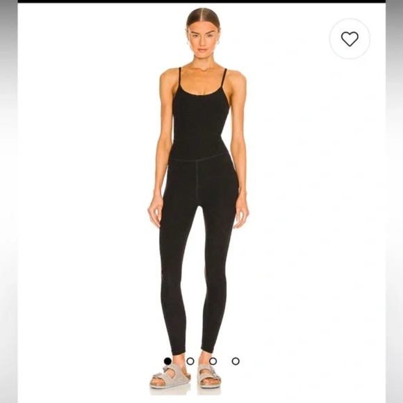 Beyond Yoga Spacedye Uplevel Midi Jumpsuit in Black, Size XS - Picture 3 of 11